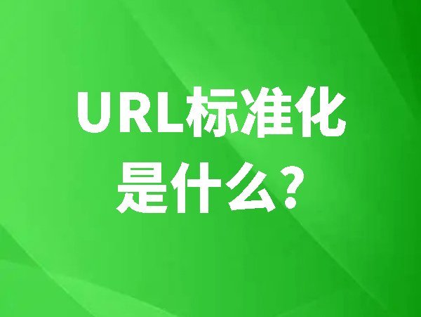 URL標(biāo)準(zhǔn)化是什么意思？